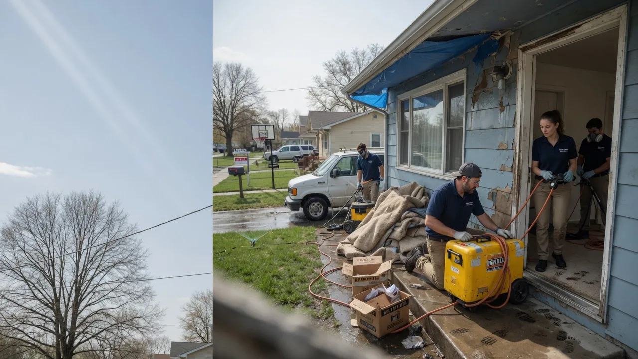 Basement Flood Cleanup in Elizabeth, PA near me